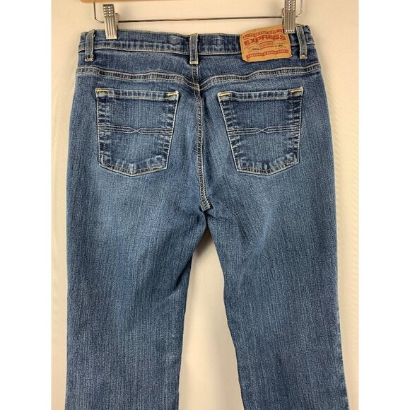 Express Womens Denim Jeans 4R Precision Fit Sarula - Picture 5 of 6